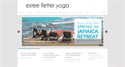 Desktop Screenshot of esteeyoga.com